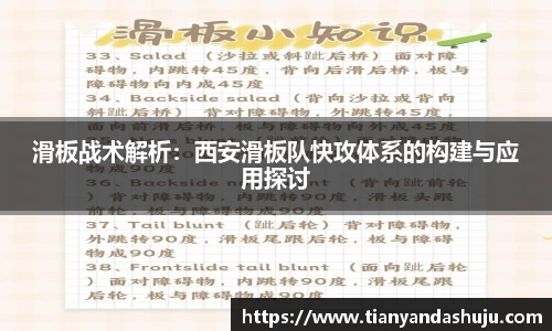 滑板战术解析：西安滑板队快攻体系的构建与应用探讨