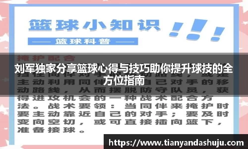 刘军独家分享篮球心得与技巧助你提升球技的全方位指南